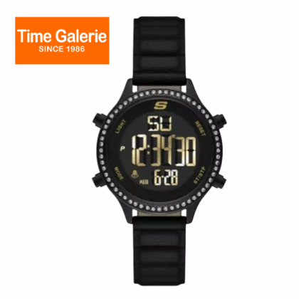 Skechers SR6341 Black Strap 38mm Digital Women Watch